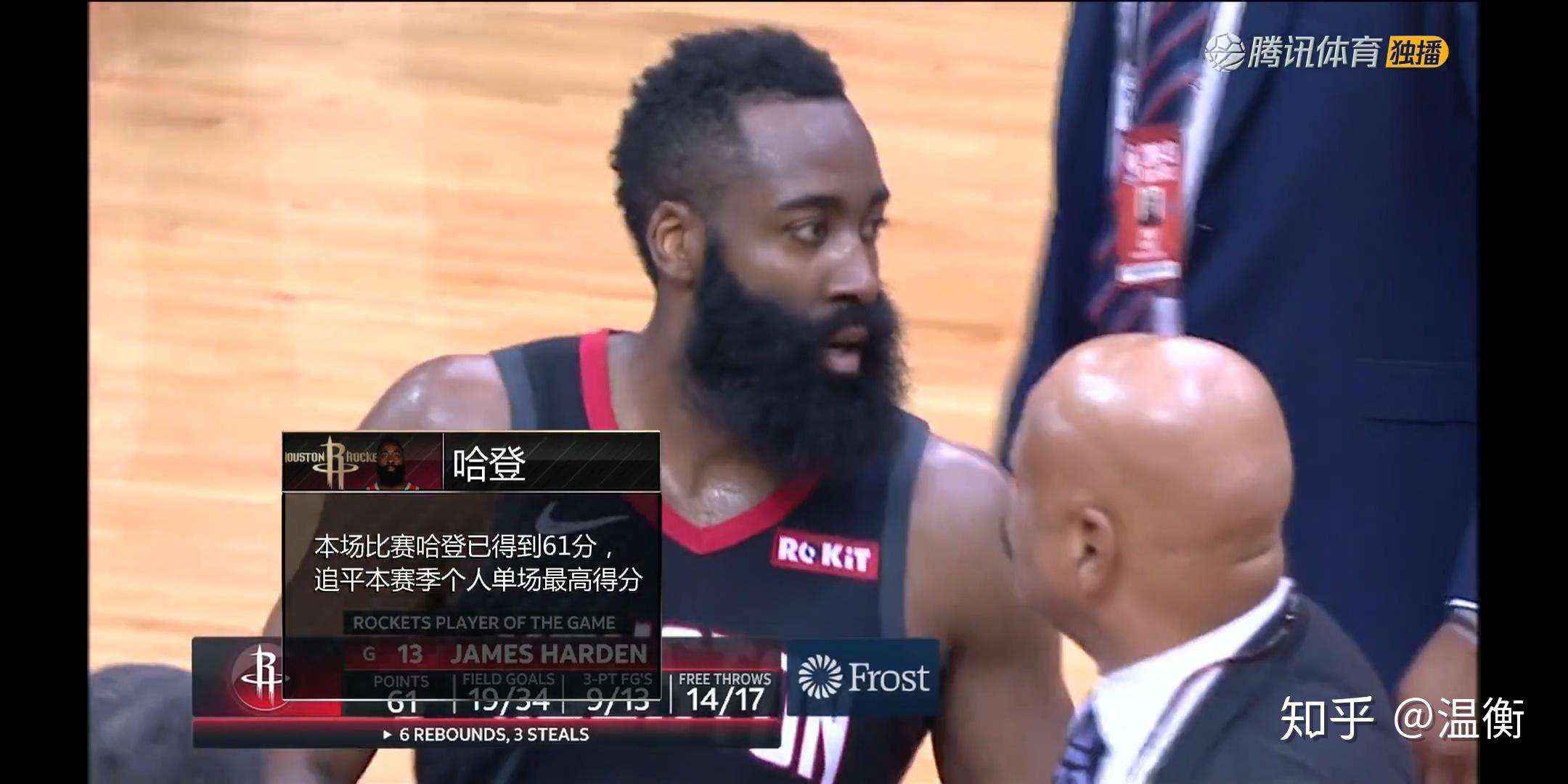 包含火箭主场力克森林狼，哈登砍下40+10的词条